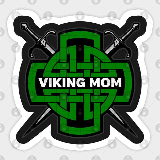 Norse Viking Mom Warrior Mothers Day Celtic Sticker by RadStar